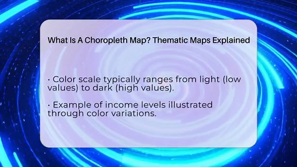 What Is A Choropleth Map? Thematic Maps Explained - The Student Atlas