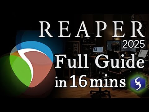 Reaper - Tutorial for Beginners in 16 MINS! [ FULL GUIDE 2025 ]
