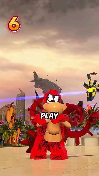 How many playable symbiotes are there in Lego Marvel Super Heroes 2? #videogames #legomarvel