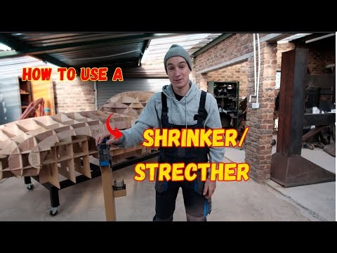 The basics of using a Shrinker & stretcher. This is how to! #coachbuilt #diy #automobile #tools