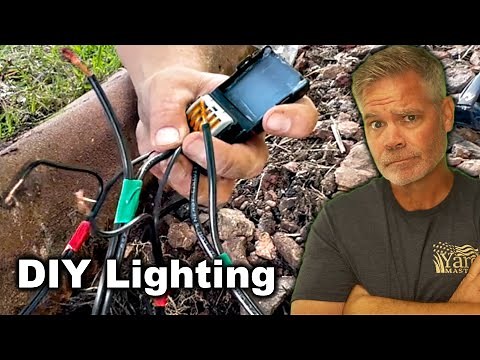 How To Install Landscape Lighting Yourself - The Basics