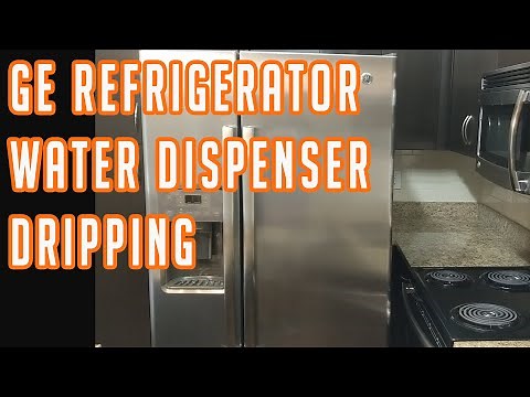 GE Refrigerator Water Dispenser Dripping