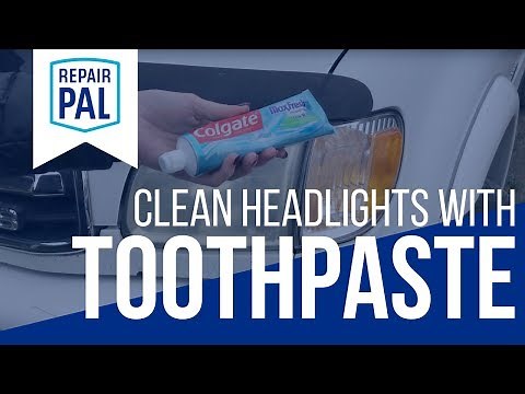 How to Clean Your Headlights with Toothpaste