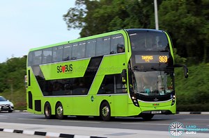 3-Door Alexander Dennis Enviro500 buses launched on Service 969 & 969A | Land Transport Guru