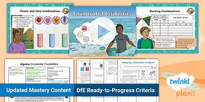 PlanIt Maths Year 6 Algebra Lesson Pack 9: Enumerate Possibilities