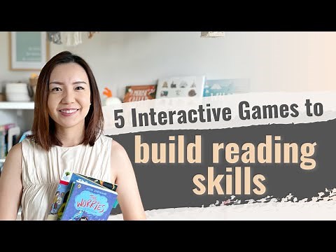 5 Interactive Games to Build Reading Skills || Learning How to Read Through Play