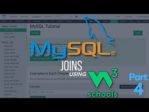 W3Schools MySQL Tutorial - 04 UNDERSTANDING JOINs in MySQL using W3Schools