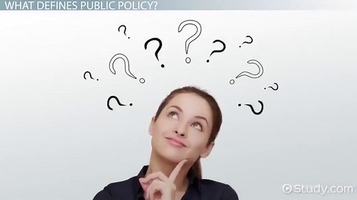 Public Policy | Definition, Types & Examples
