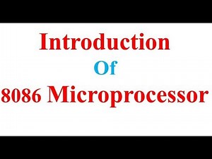 Introduction of 8086 Microprocessor
