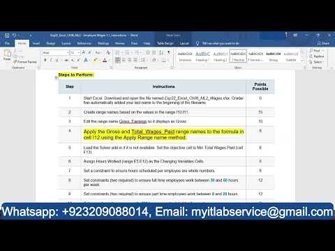 Exp22_Excel_Ch06_ML2 - Employee wages 1.1 | 5 Employee WAGE SECRETS You Need to Know NOW