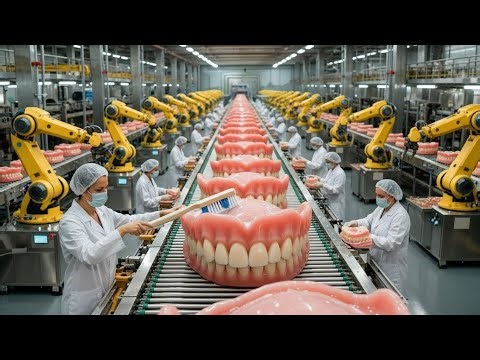Inside a Modern Denture Factory: From Digital Scan to Perfect Smile (Full Process)