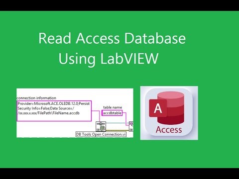 Read Access Database Using LabVIEW