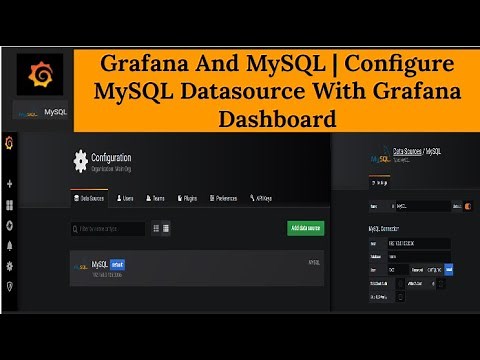 Grafana MySQL Tutorial | Configure MySQL Data Source for Grafana Dashboard