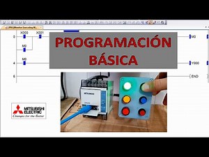 Programación básica en PLC Mitsubishi
