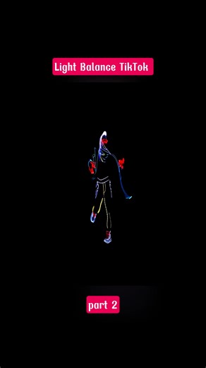 Light Balance TikTok #LightBalance #LEDDance #DancePerformance #GlowDance #tiktokdance
