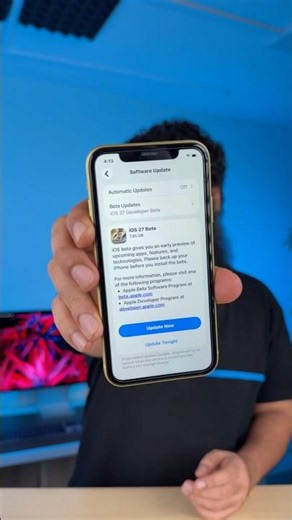 iOS 27 kaise kare install? How to install iOS 27 #shorts