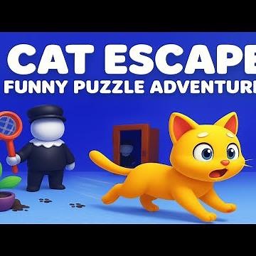 Cat Escape Full Gameplay | Smart Cat Puzzle Game | Funny Escape Levels – Android Gameplay| MJS Plays