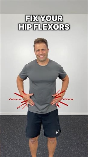 Fix Your Hip Flexor Tightness and Pain With These Four Exercises! [At Home]