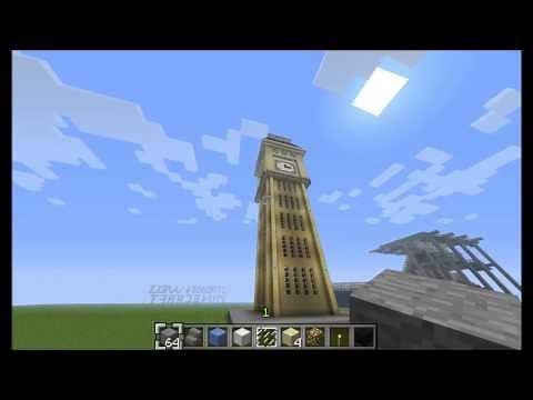 Minecraft: Big Ben (Elizabeth Tower) in London (Full HD)