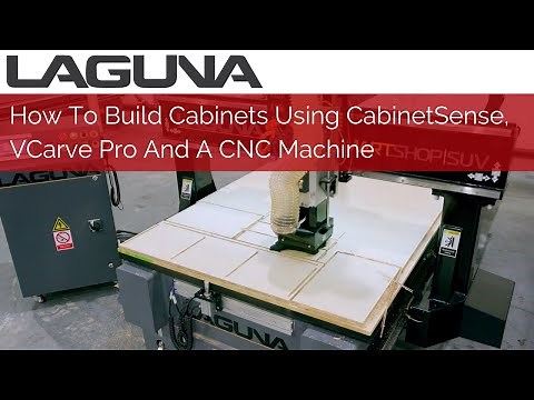 How To Build Cabinets Using CabinetSense, VCarve Pro And A CNC Machine | Software Tutorial