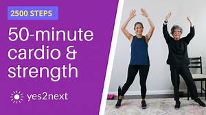 50 minute Cardio and Strength Workout — yes2next