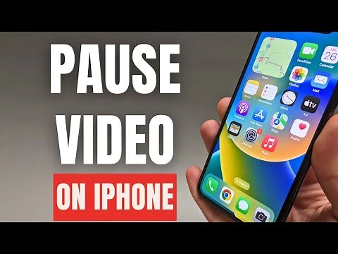 How to Pause Video Recording On Iphone ( How to Add Pause button)