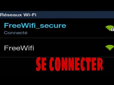 COMMENT SE CONNECTER AU FREE WIFI SECURE