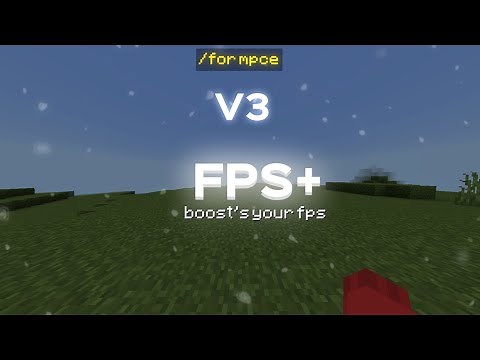 FPS+ V3 A Fps Boost Texture Pack For MCPE 1.19+ | Darkxx