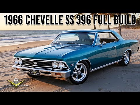 Custom 1966 Chevrolet Chevelle SS 396 Restoration Full build Video at V8 Speed and Resto Shop