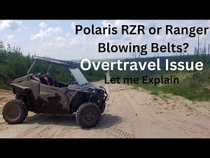 Hunterworks Explains what Polaris Clutch and Belt Overtravel is