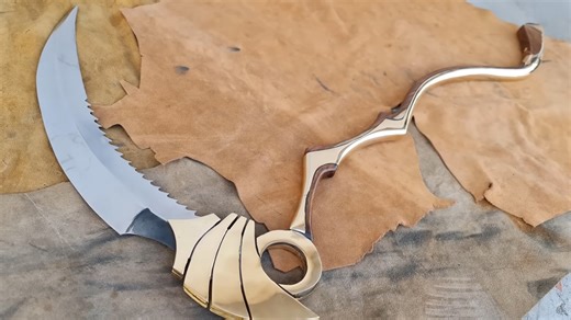 Turning a Rusty Wrench into a War Scythe: Forging a Military Pole Weapon