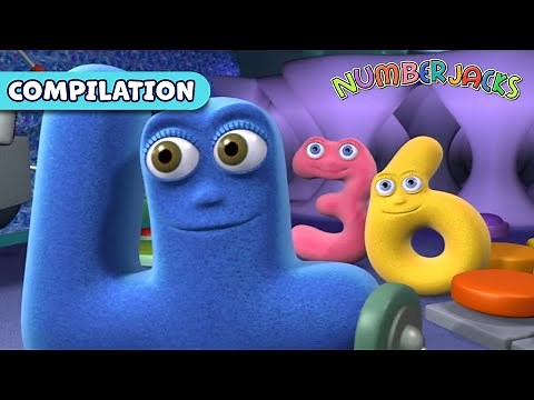 Count in Order With The Numberjacks: Pattern & Sequences | Full Episode | Maths Collection