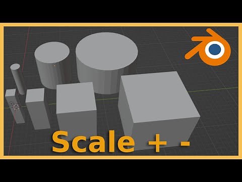 How to scale Objects properly in Blender - [ Blender for Beginners ]
