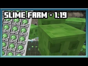 Efficient Slime Farm - Minecraft 1.19.2 Java