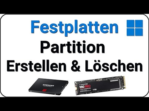 Festplatte Partitionieren Windows 11 & 10 Partition Erstellen & Löschen
