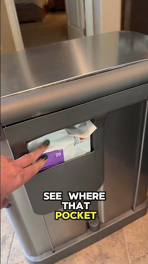 Streamline Your Recycling: Dual-Compartment Kitchen Bin: SimpleHuman 58L trash Bin