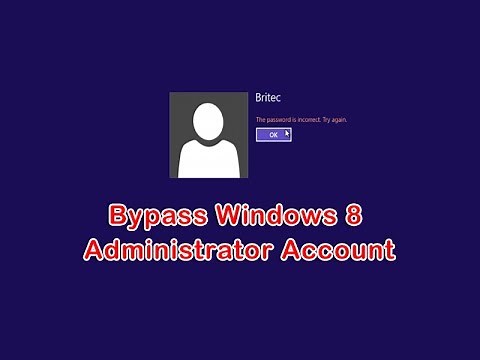 Gain Access to Windows 8 Administrator Account