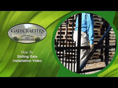 How To Install Sliding Driveway Gates