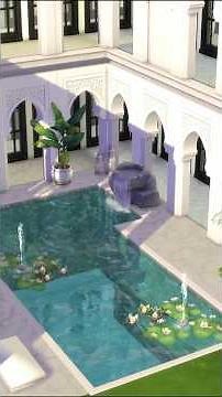 Sims 4 Pool Idea 🏊🏻‍♀️ #sims4 #game #thesims4 #sims4build #sims #gaming #pool #shorts
