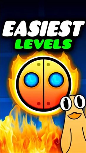What are The EASIEST LEVELS of EACH DIFFICULTY in Geometry Dash? #geometrydash #gd
