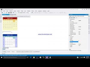 HOW TO USE CALENDER CONTROL IN ASP.NET