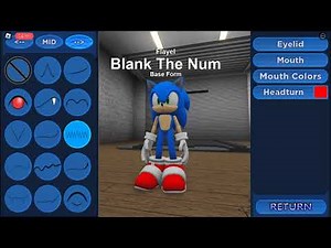 Criando Personagem no Sonic Pulse RP - Roblox