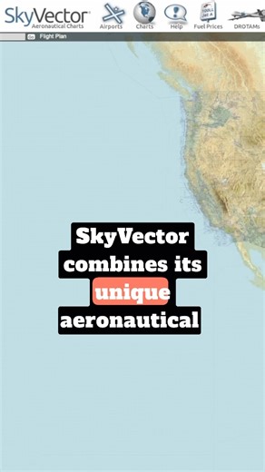 Get A Plan Together With SkyVector #shorts #helicopter