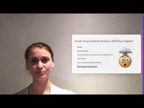 Régulation des émotions: Qu'est ce qui rend les émotions difficiles à réguler?