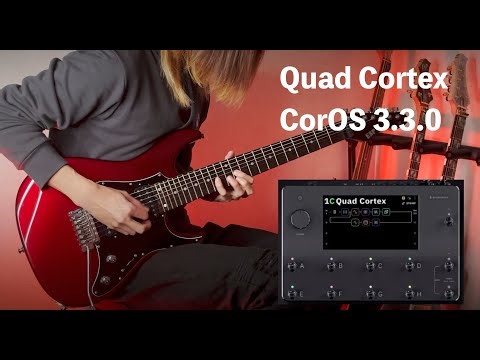 Quad Cortex "CorOS 3.3.0" Demonstration (Mono Synth)