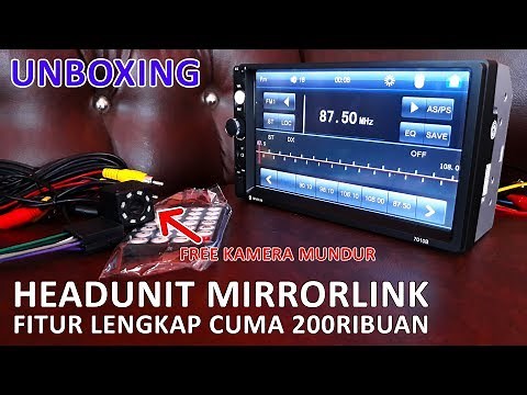 Review Headunit Double Din Seharga 200ribuan Fitur Lengkap