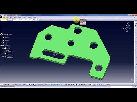 Catia Tutorials (Dersleri) :Saving DXF (Practical way)