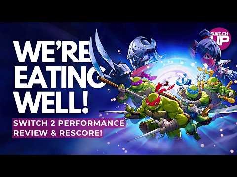 TMNT Splintered Fate Nintendo Switch 2 Edition Performance Analysis Review!