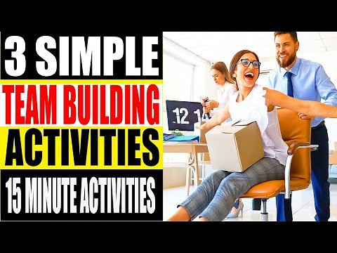 Three 15 Minute & Simple Office TEAM BUILDING Games [IDEAS FOR IN-PERSON TEAMS]