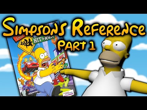 Simpsons Hit & Run - Simpsons Reference (Part 1)
